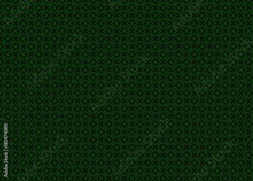 Wallpaper Mural Classic four leaf floral pattern deep green background for traditional irish holiday theme Torontodigital.ca