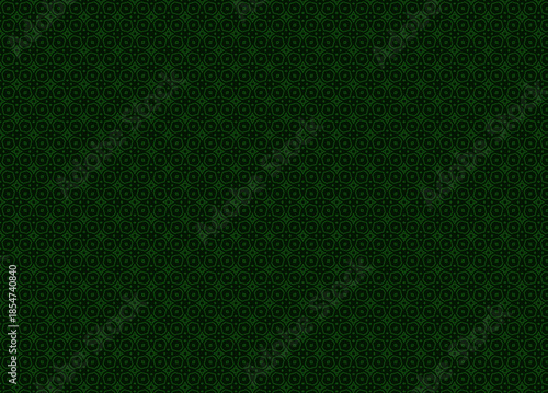 Wallpaper Mural Abstract dark green pattern background with geometric shapes design for fabric print Torontodigital.ca