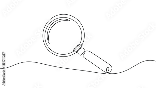  Minimal megaphone line art illustration isolated on white background, continuous line loudspeaker announcement and marketing concept symbol for communication, promotion, news and design use