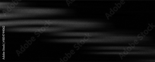 Empty black studio bg with limbo for product show. 3d render of room podium background with floor and wall. Simple scene with dark grey surface for goods presentation and black friday.