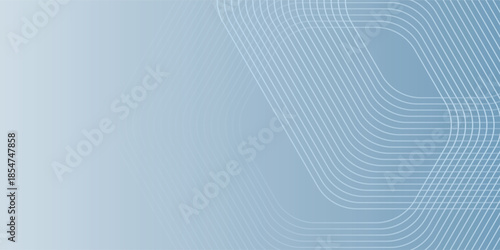 Abstract hexagon lines on gray background. Geometric stripe line art design for poster, brochure, cover, website, banner.