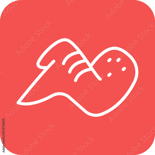 Hot Wings icon style