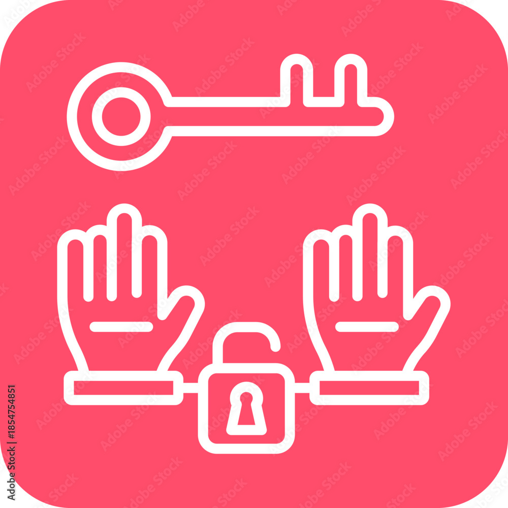 Obraz premium Release icon style