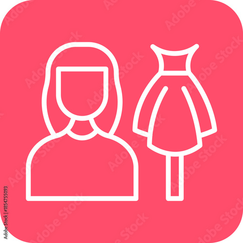 Fashion Model icon style