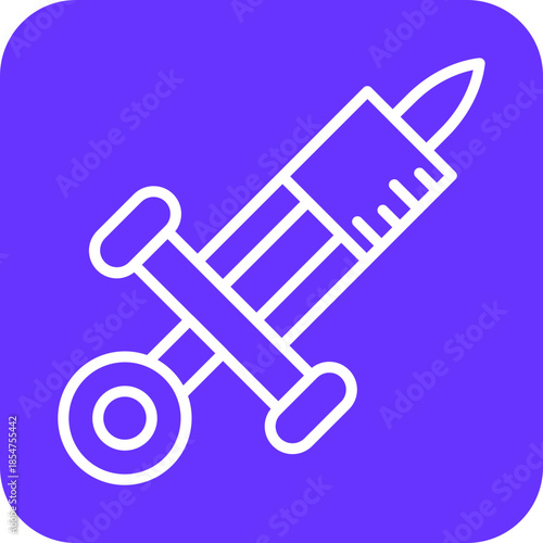 Tattoo Anesthetic icon style