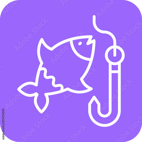 Fishing icon style