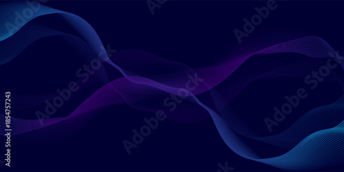 Dynamic digital equalizer and waveform display on a dark background, illustrating audio processing, sound visualization, or data analysis with glowing lines and abstract patterns.