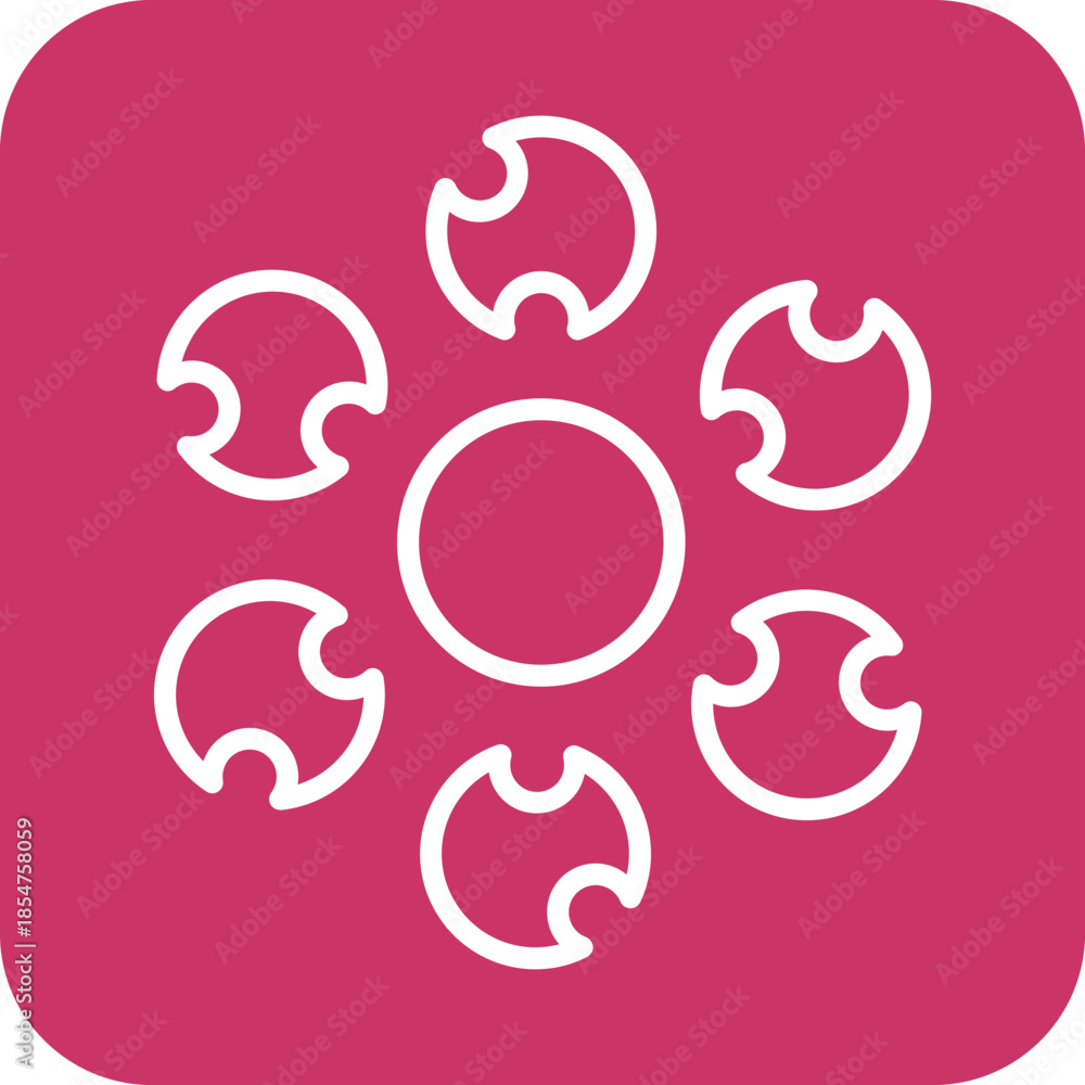 Obraz premium Iron Pellets icon style