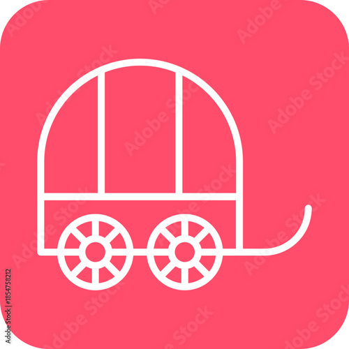 Wagon icon style