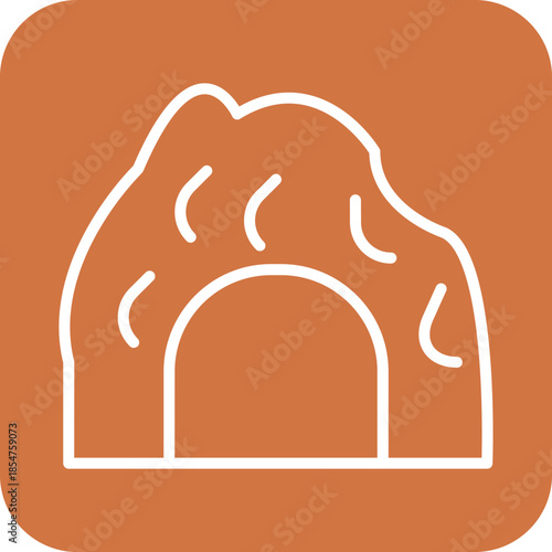 Caving icon style