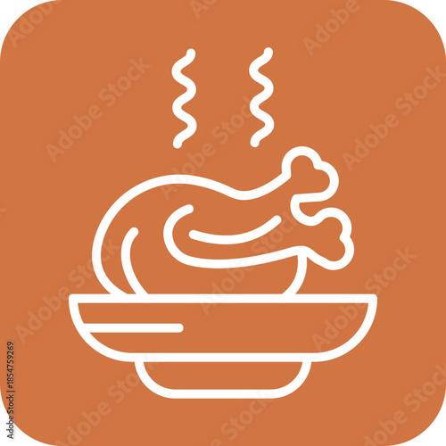 Non Vegetarian icon style