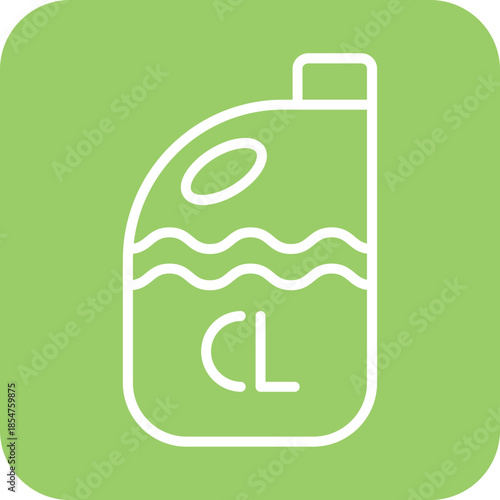Chlorine icon style