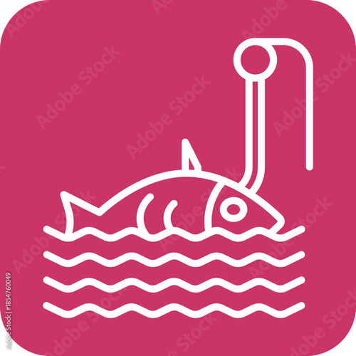 Wobbler Lure icon style
