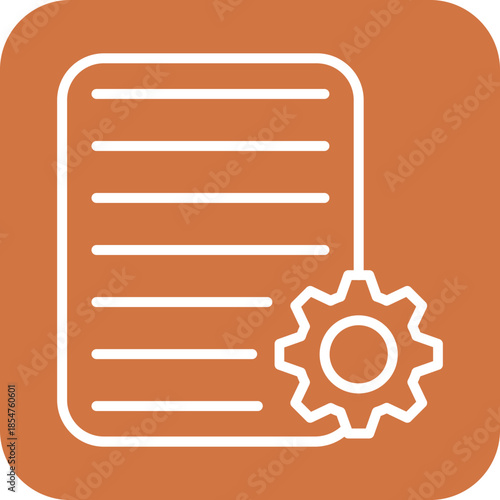 Page Setup icon style