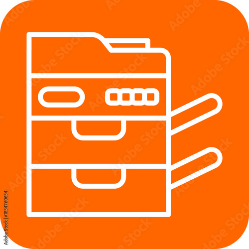 Copy Machine icon style