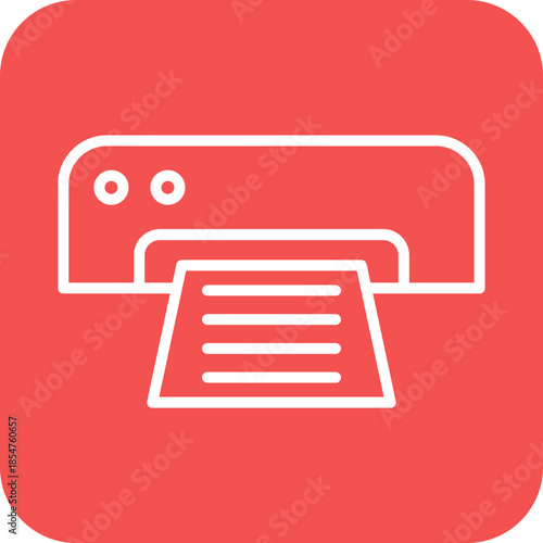 Printer Out icon style