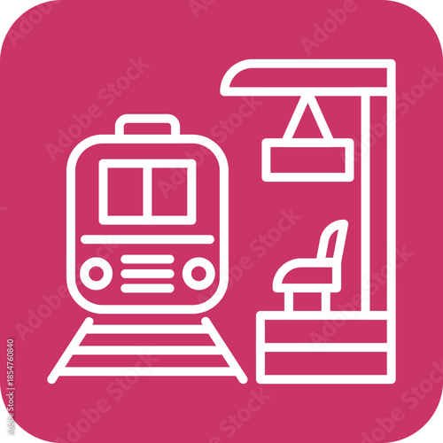 Train Platform icon style