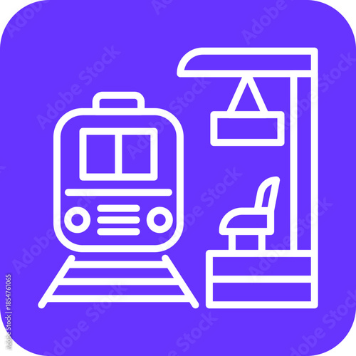 Train Platform icon style