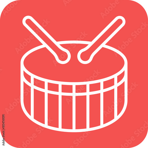 Drum icon style