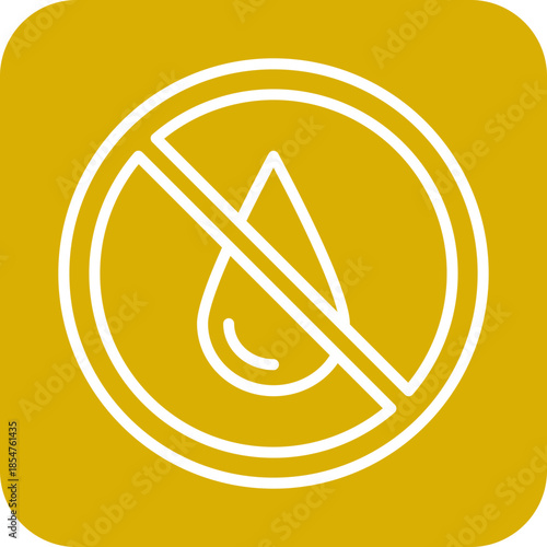No Water icon style
