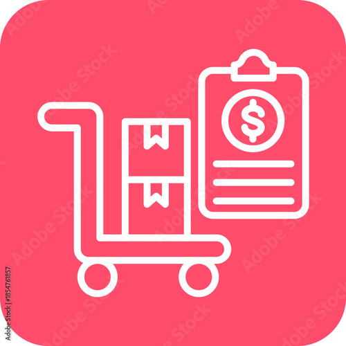 Procurement icon style