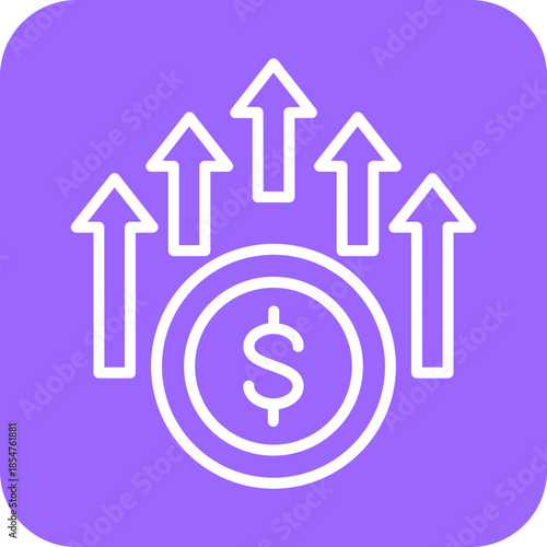 Profit icon style