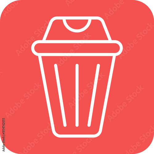 Dustbin icon style