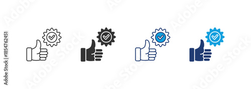 Best Practices Icon Set Multiple Style Collection