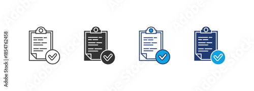 Guidelines Icon Set Multiple Style Collection