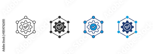 Framework Icon Set Multiple Style Collection