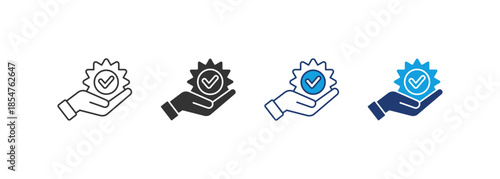 Standars Icon Set Multiple Style Collection