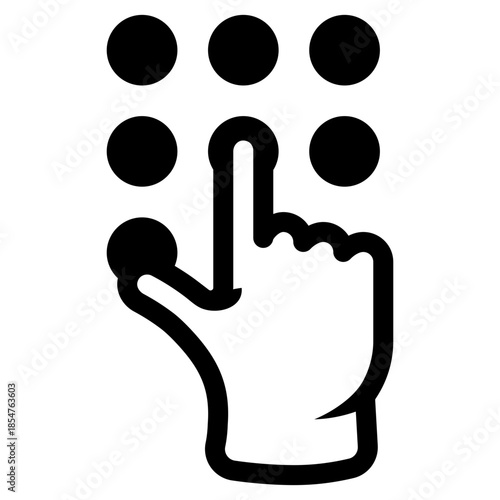 access pin code icon