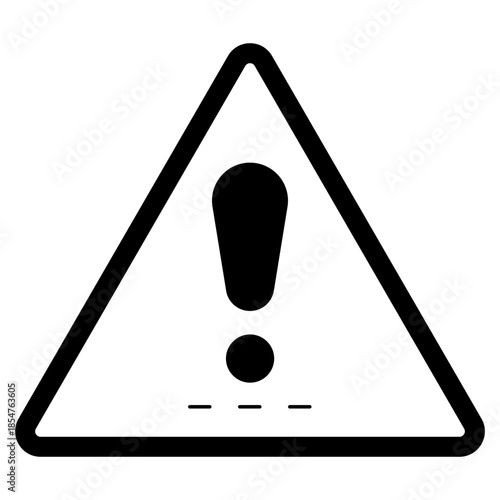 warning sign icon