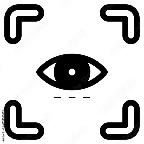 eye scan icon