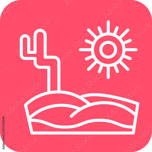 Desert icon style
