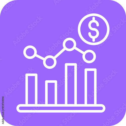 Recession icon style