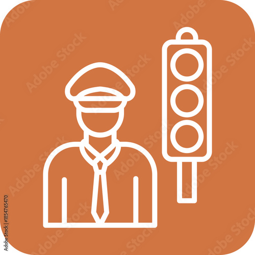Civilian Traffic Officers icon style