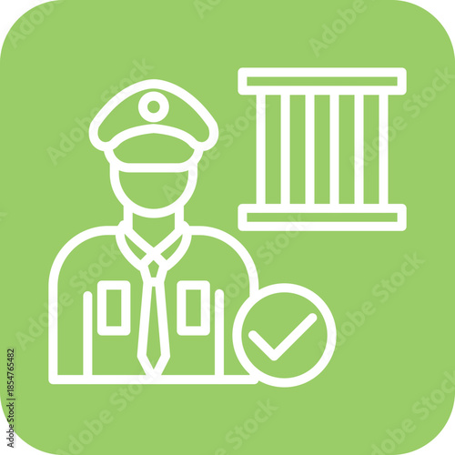 Corrections Officers icon style