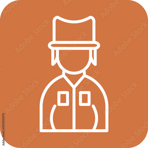 Park Ranger Female icon style
