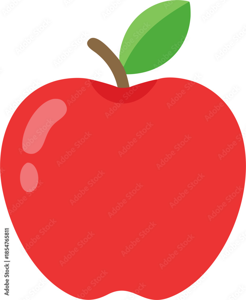 Fototapeta premium apple vector illustration