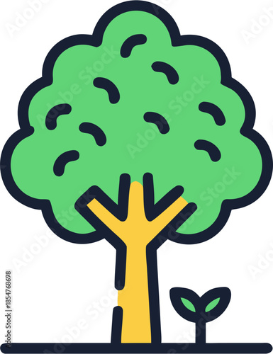 tree vector illustration