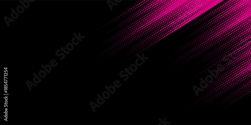 black pink brush pattern car sticker banner sporty abstract line pink black.