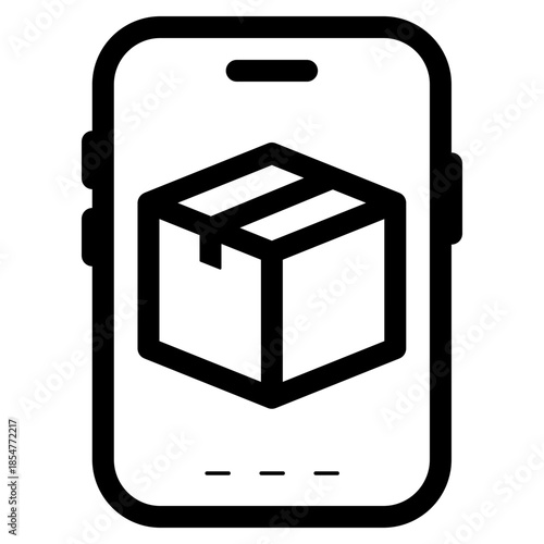 shipping package app icon