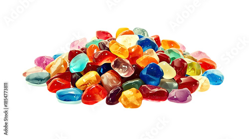 colorful plastic beads