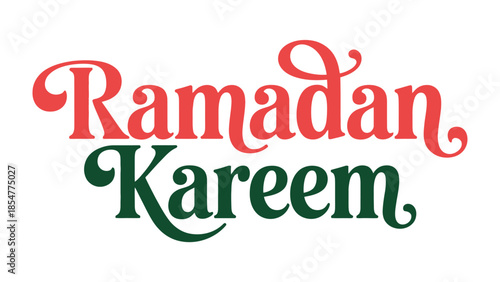 Ramadan Kareem: A festive and colorful greeting for Ramadan, expressing best wishes and blessings in a vibrant design.