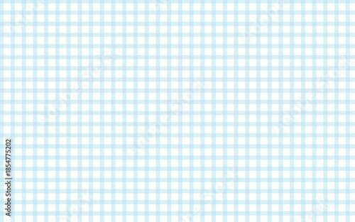 Classic pastel blue white mini-checkered seamless gingham pattern background