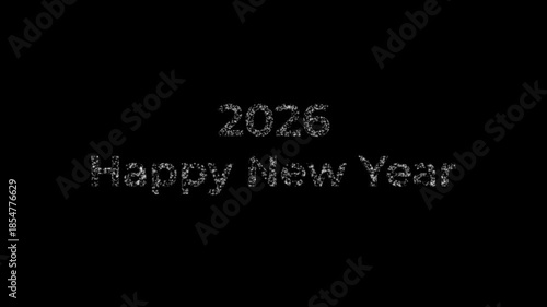 Happy New year 2026 Animation Design for 2026 New Year Celebrations