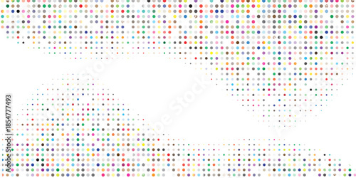 Light BLUE vector layout with circle shapes. Blurred decorative design in abstract style with bubbles. Template for your brand book.