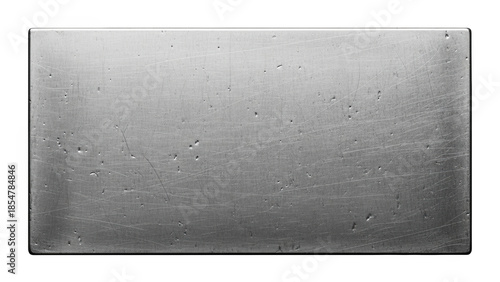Scratched Brushed Metal Surface with Pockmarks and Reflections texture background