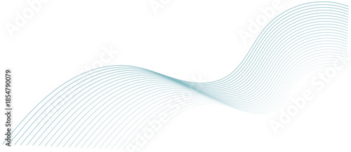 Dynamic flowing subtle blue lines create an elegant abstract wave pattern for modern graphic design backgrounds